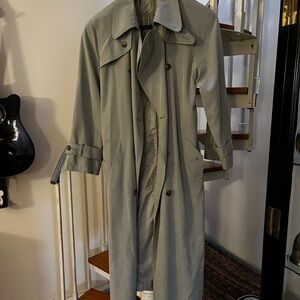 Classic Gray Trench Coat